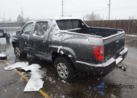 2011 Honda Ridgeline Rts from USA, damaged, VIN 5FPYK1F40BB007541